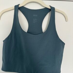 Girlfriend Collective Teal Sports Bra